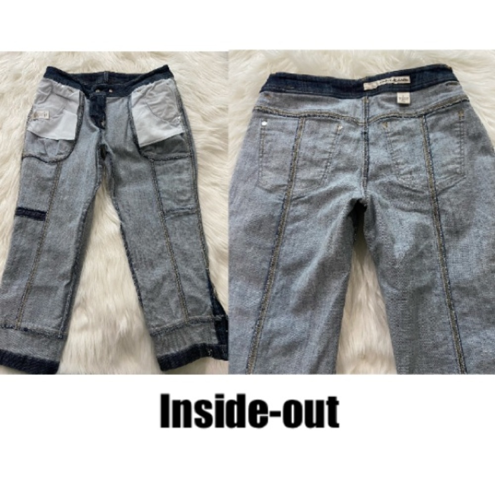 DKNY Capri Jeans size 8 - Picture 6 of 8